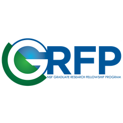 The NSF GRFP logo with a large G and the text NSF Graduate Research Fellowship Program